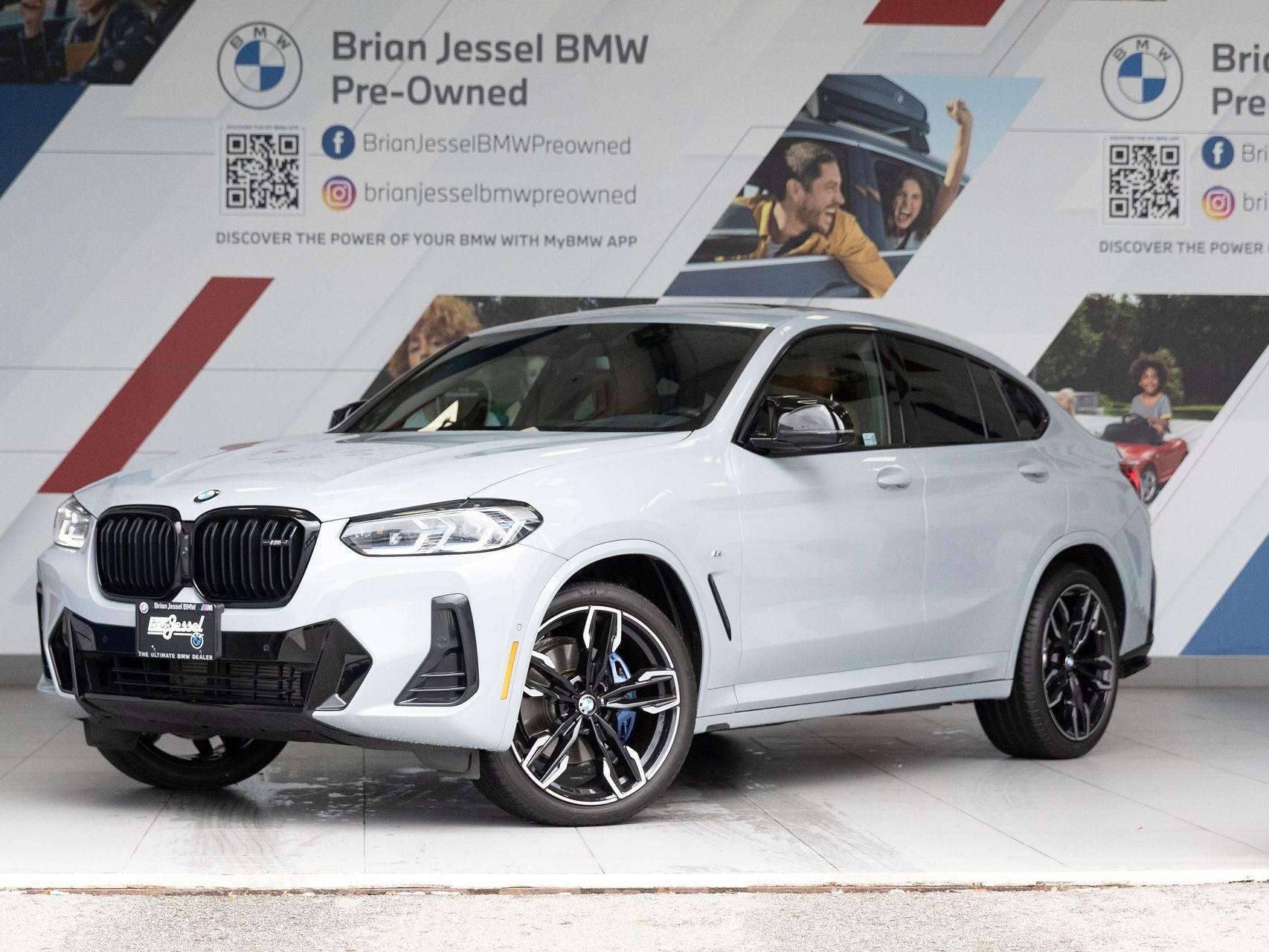 Gray Metallic 2024 BMW X4 SUV / Crossover All-Wheel Drive Automatic