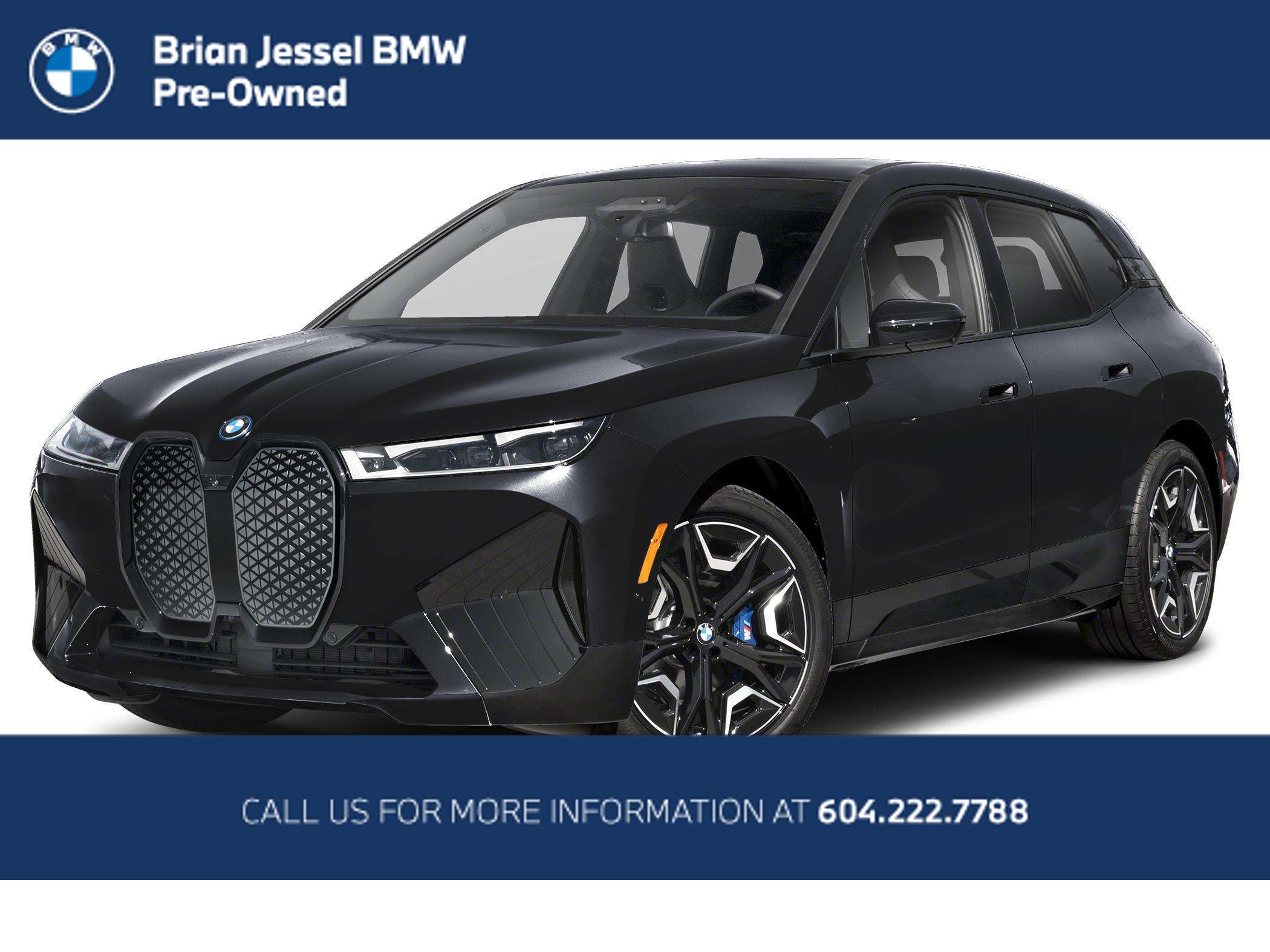 Black Sapphire Metallic 2023 BMW iX SUV / Crossover All-Wheel Drive Automatic