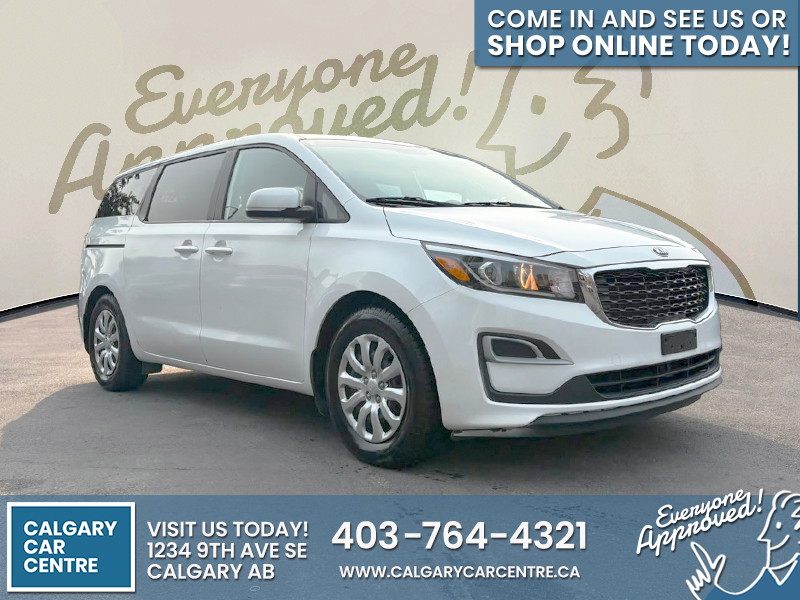 White 2019 Kia Sedona Minivan Front-Wheel Drive Automatic