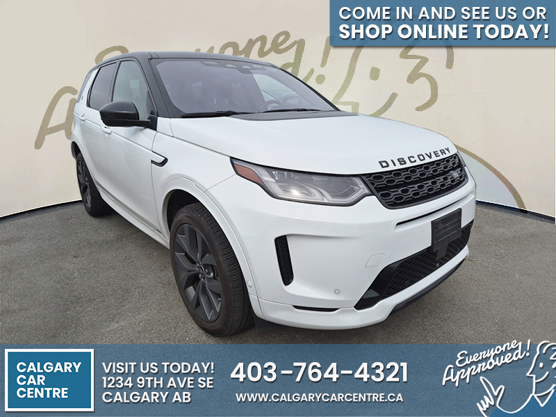 White 2021 Land Rover Discovery Sport SUV / Crossover All-Wheel Drive Automatic
