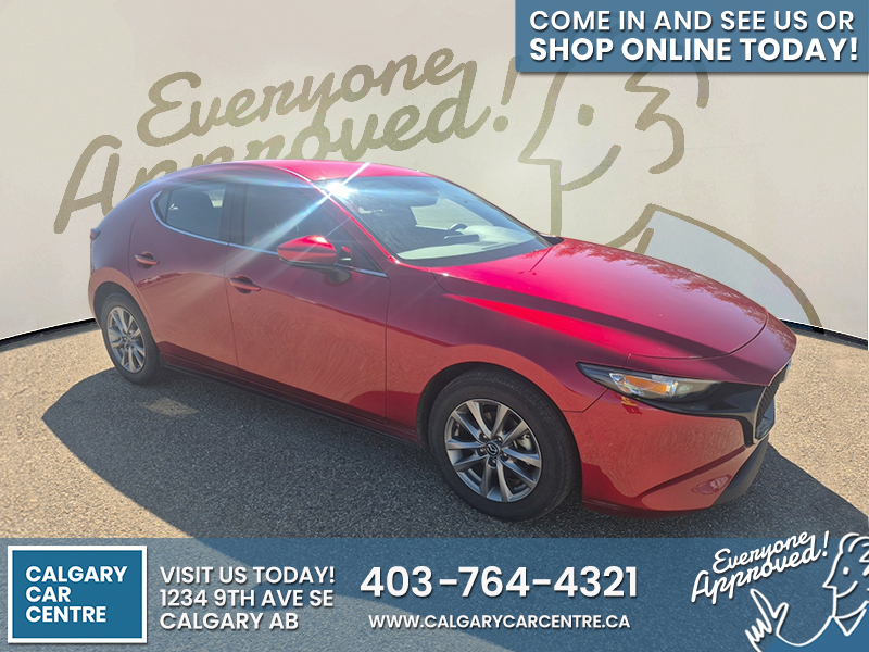 Red 2023 Mazda MAZDA3 Sport Hatchback  Automatic