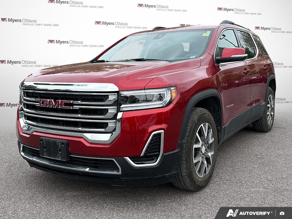 Volcanic Red Tintcoat 2023 GMC Acadia SLE AWD SUV / Crossover Four-Wheel Drive Automatic