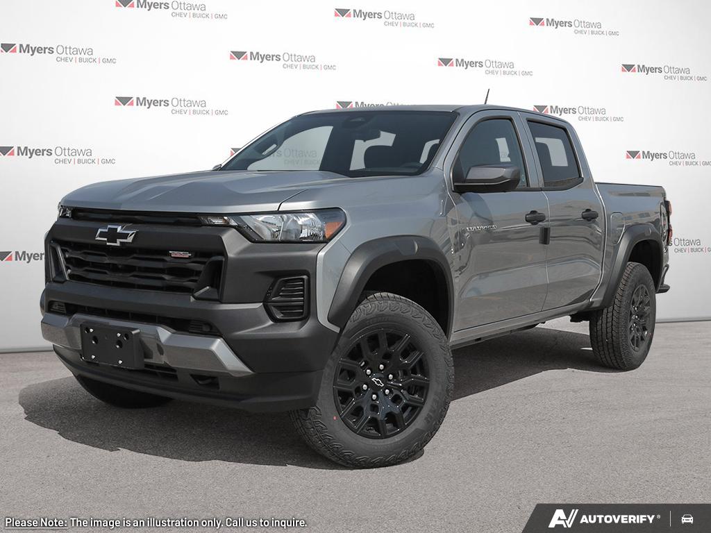 Gray (Sterling Grey Metallic) 2026 Chevrolet Colorado Pickup Truck Four-Wheel Drive Automatic