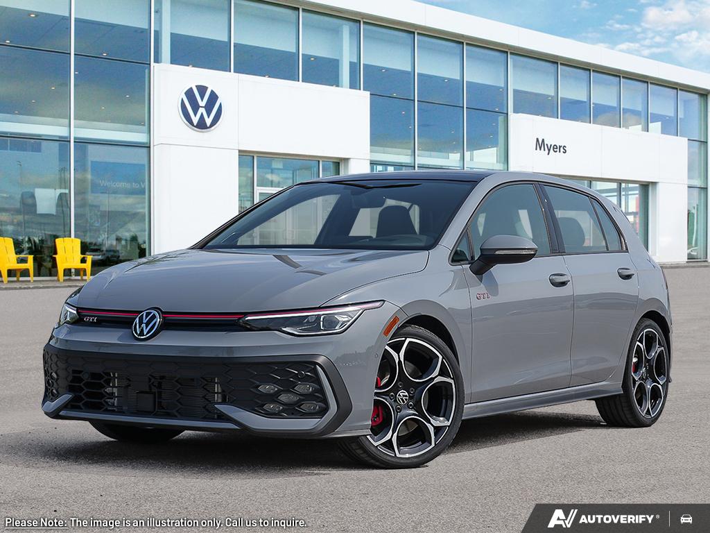 Moonstone Gry 2026 Volkswagen Golf GTI Hatchback Front-Wheel Drive Automatic
