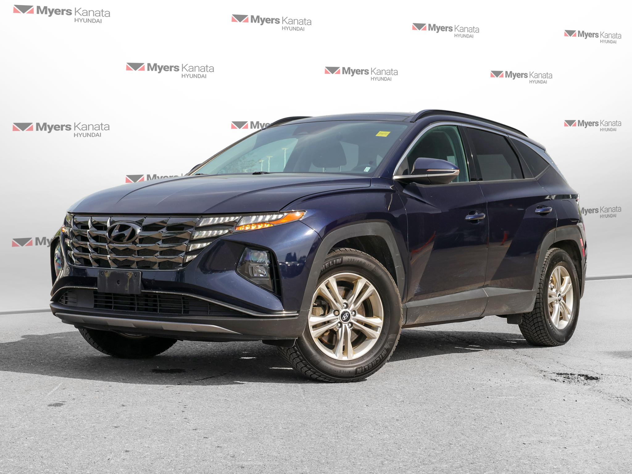 Blue 2022 Hyundai Tucson SEL AWD SUV / Crossover All-Wheel Drive Automatic