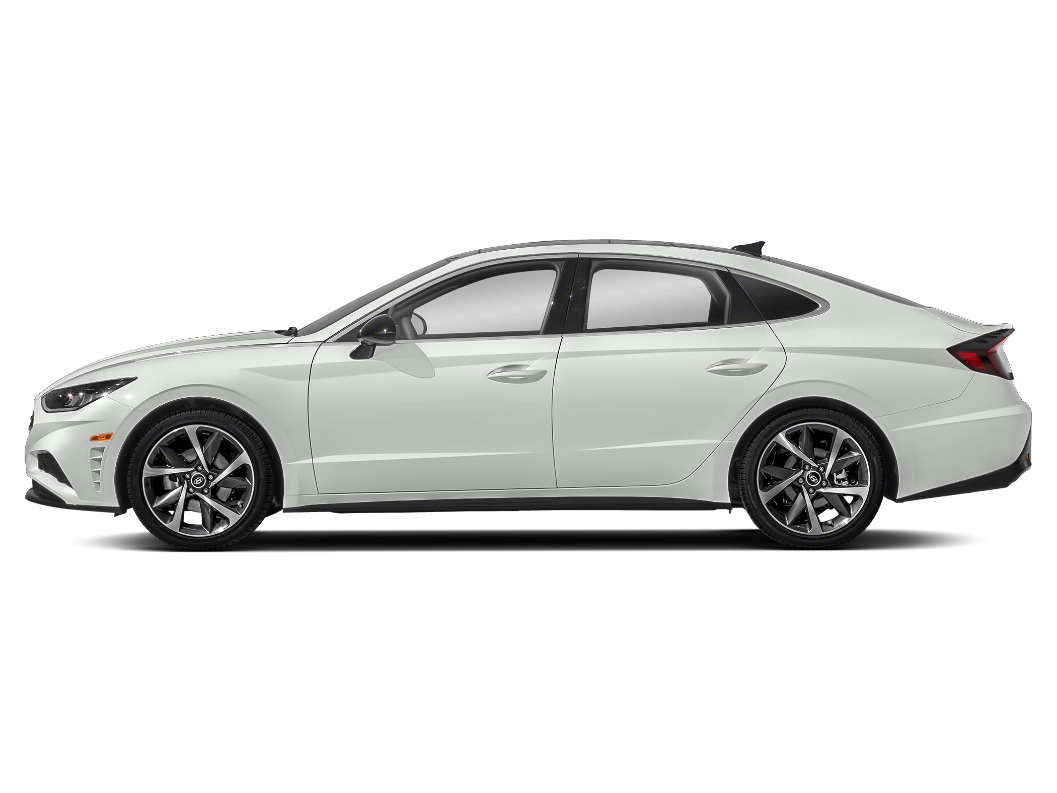 Serenity White 2023 Hyundai Sonata Sport FWD Sedan Automatic