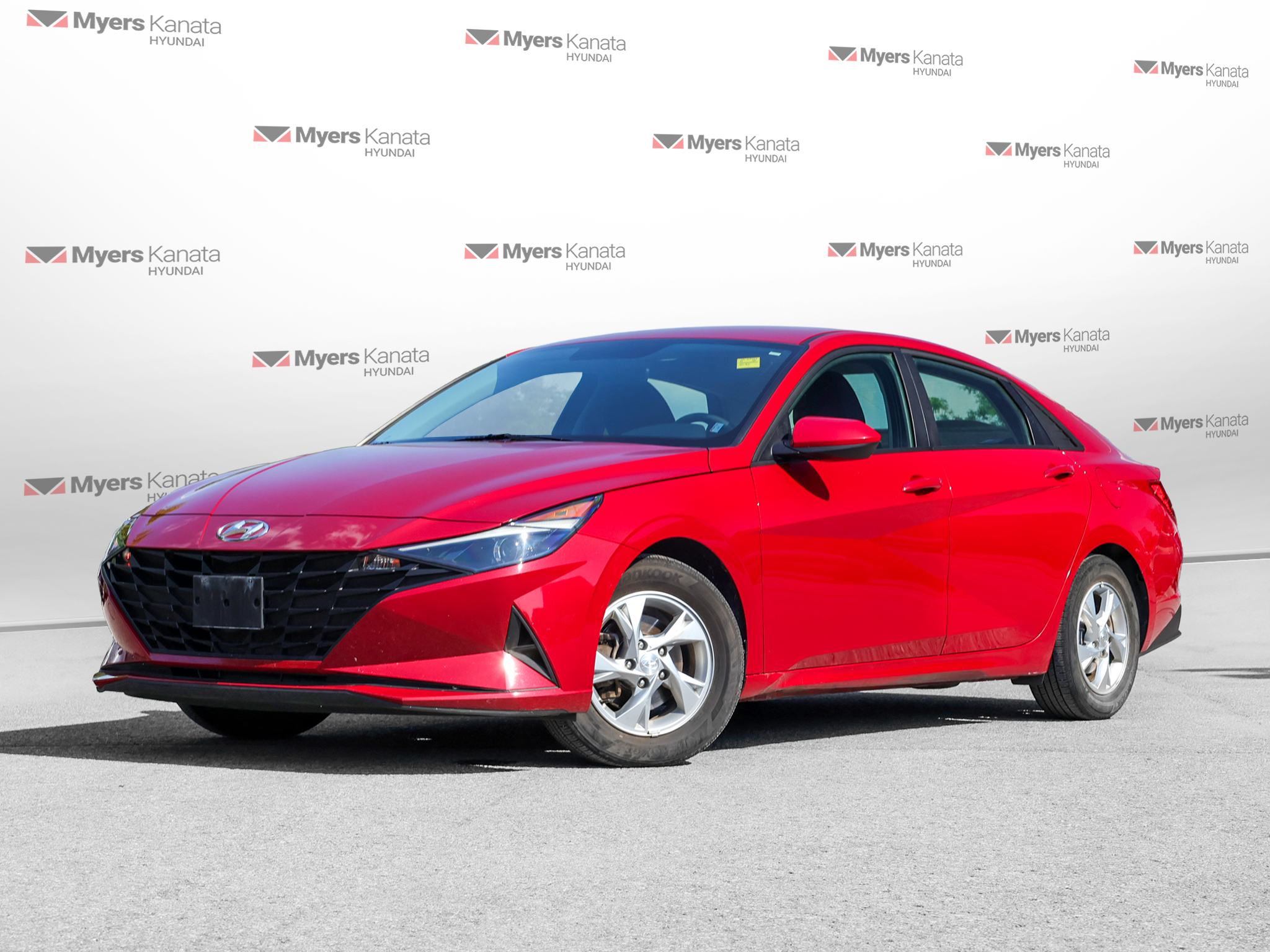 Fiery Red 2021 Hyundai Elantra Sedan Manual