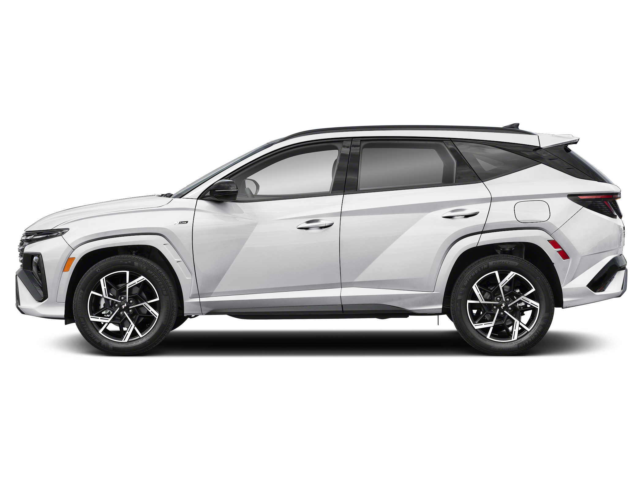 Crystal White Tricoat 2025 Hyundai Tucson Hybrid SUV / Crossover All-Wheel Drive Automatic