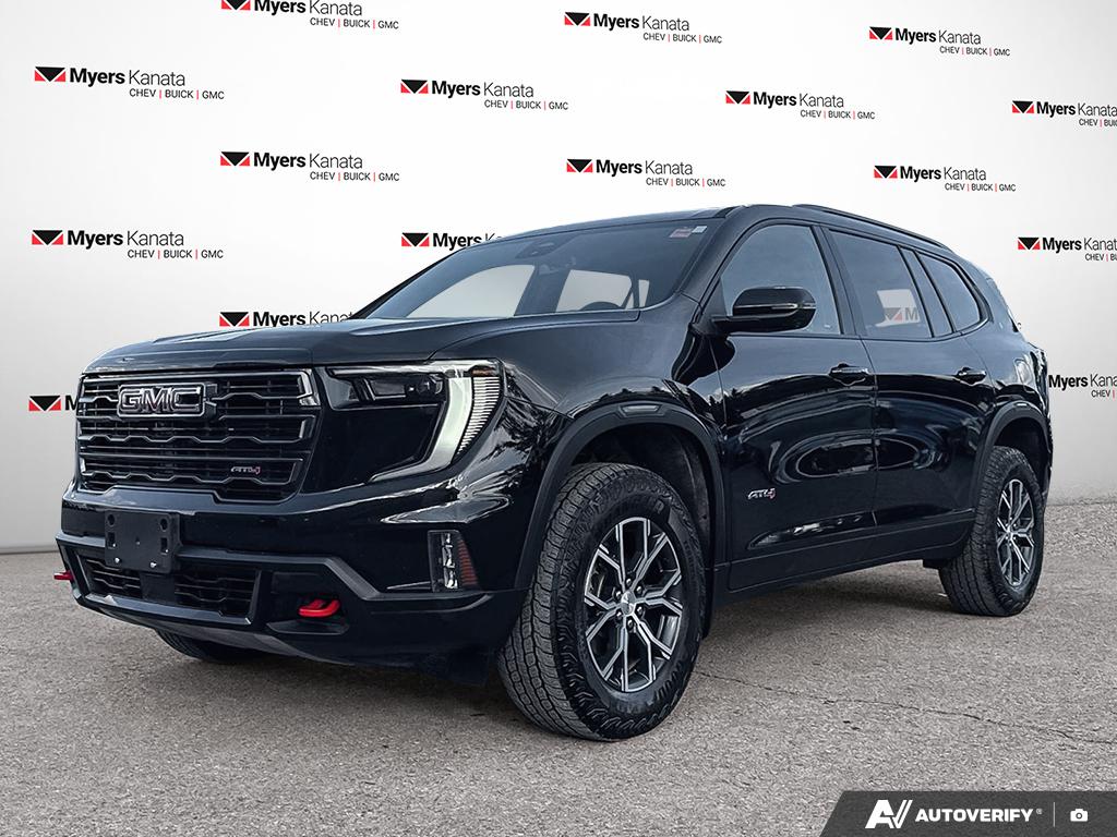Black (Ebony Twilight Me) 2025 GMC Acadia SUV / Crossover Four-Wheel Drive Automatic