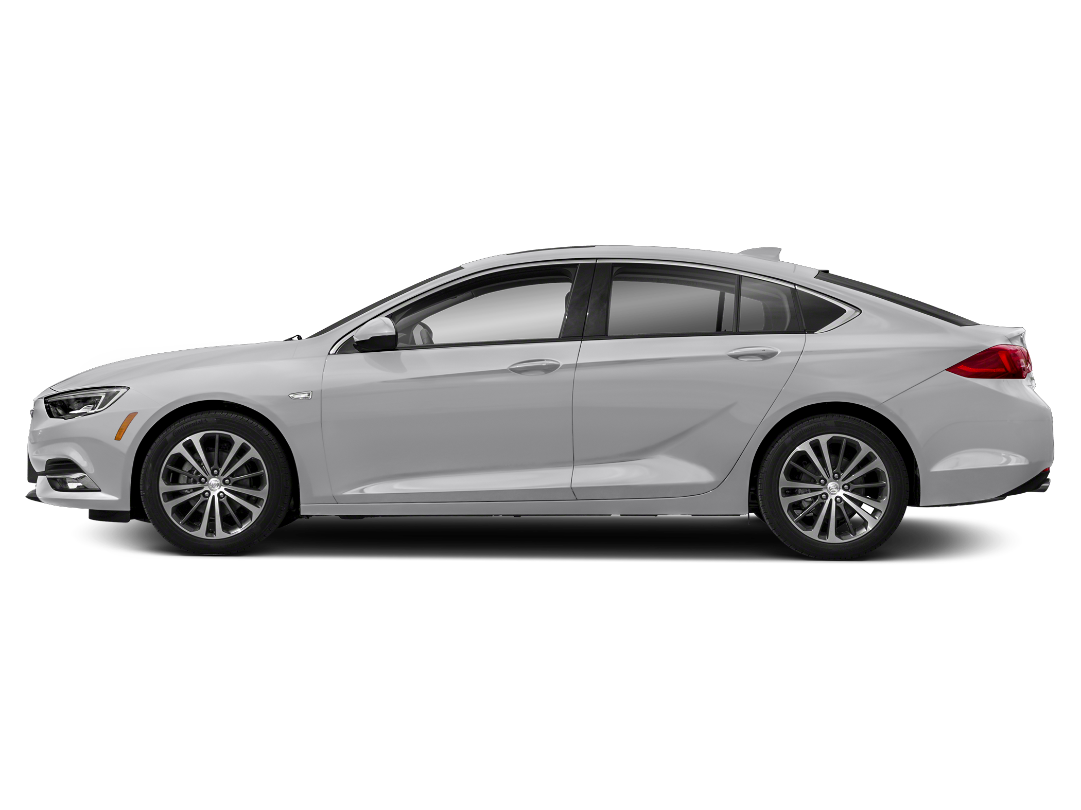 Silver 2019 Buick Regal Sportback Preferred II FWD Sedan Front-Wheel Drive Automatic