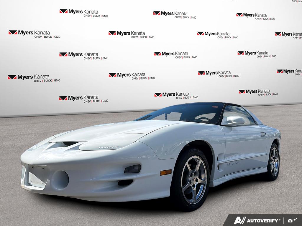 White 2001 Pontiac Firebird Coupe Rear-Wheel Drive Automatic