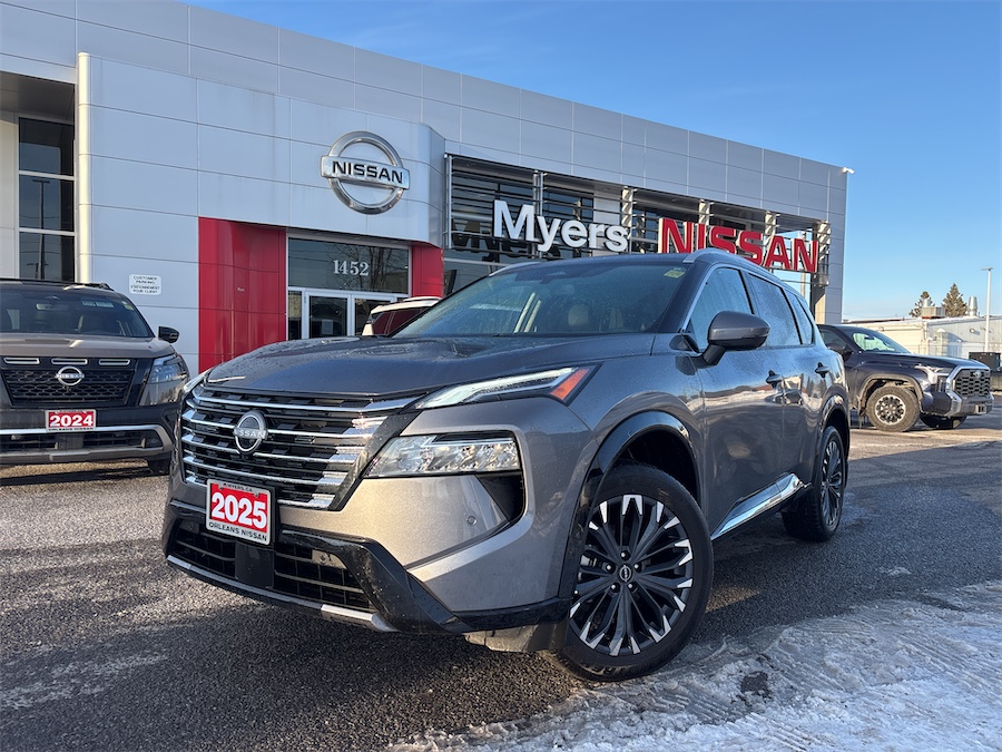 Gray 2025 Nissan Rogue Platinum AWD SUV / Crossover All-Wheel Drive Automatic