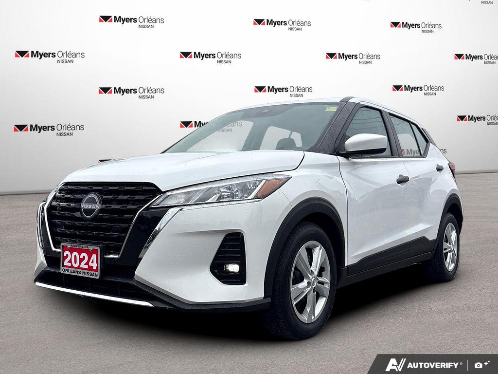White (Fresh Powder) 2024 Nissan Kicks SUV / Crossover Front-Wheel Drive Automatic