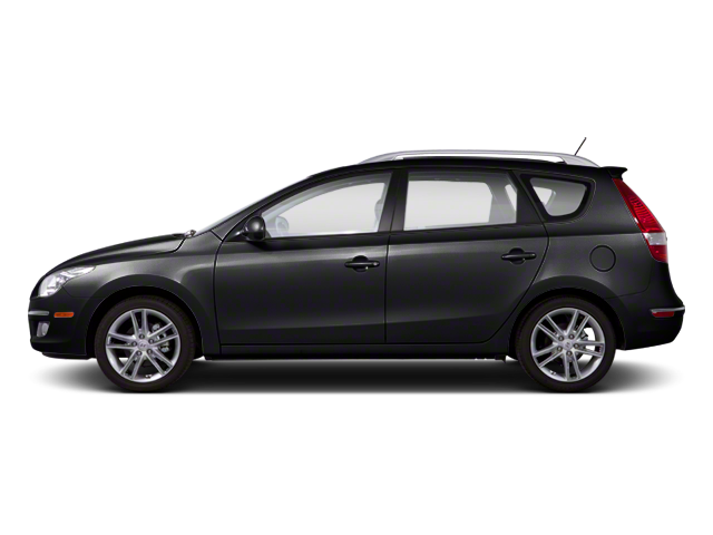Black 2011 Hyundai Elantra Touring Hatchback Front-Wheel Drive Automatic