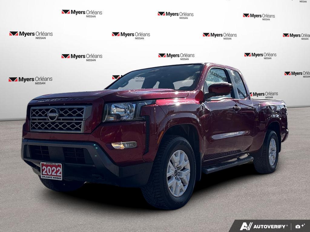 Red 2022 Nissan Frontier Pickup Truck Four-Wheel Drive Automatic
