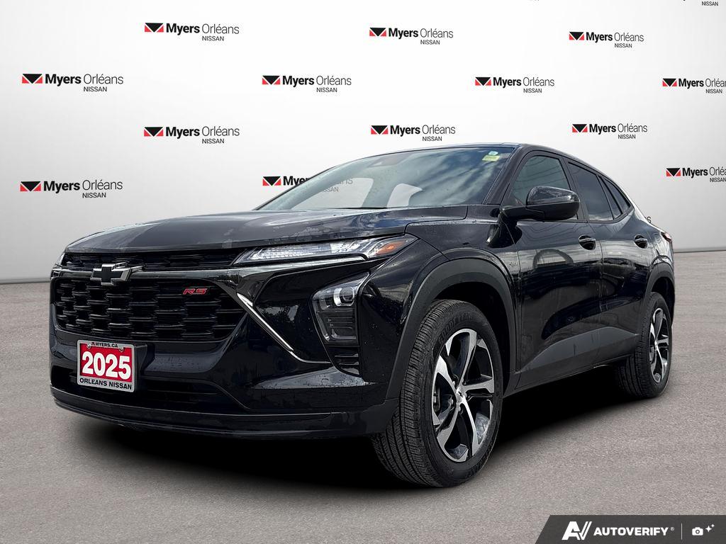 Black 2025 Chevrolet Trax SUV / Crossover Front-Wheel Drive Automatic