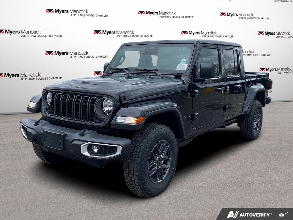 Black 2026 Jeep Gladiator Pickup Truck Four-Wheel Drive Automatic