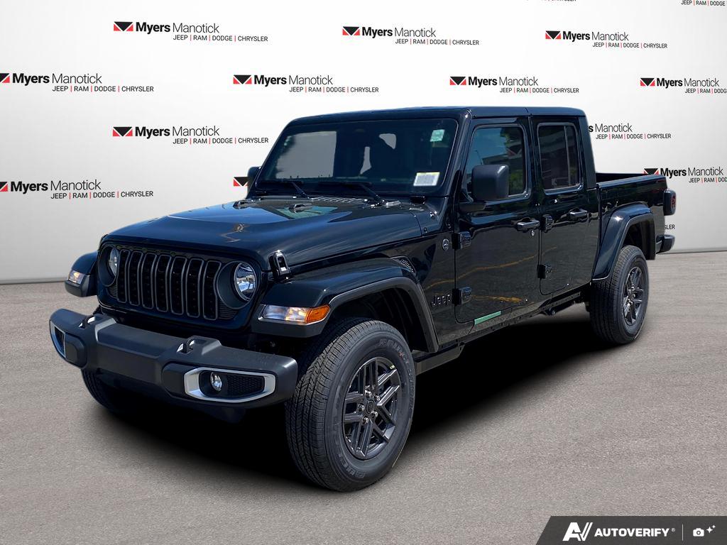 Black 2026 Jeep Gladiator Pickup Truck Four-Wheel Drive Automatic