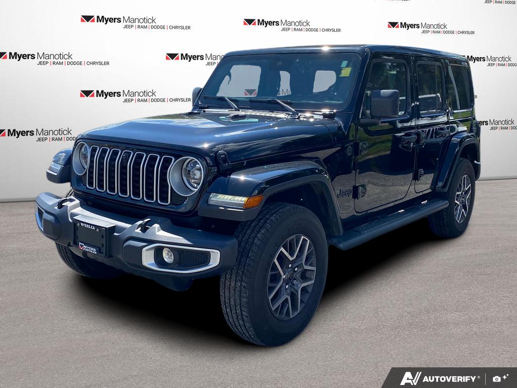 Black 2025 Jeep Wrangler SUV / Crossover Four-Wheel Drive Automatic