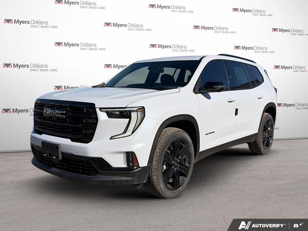 Glacier White Tricoat 2026 GMC Acadia SUV / Crossover Four-Wheel Drive Automatic
