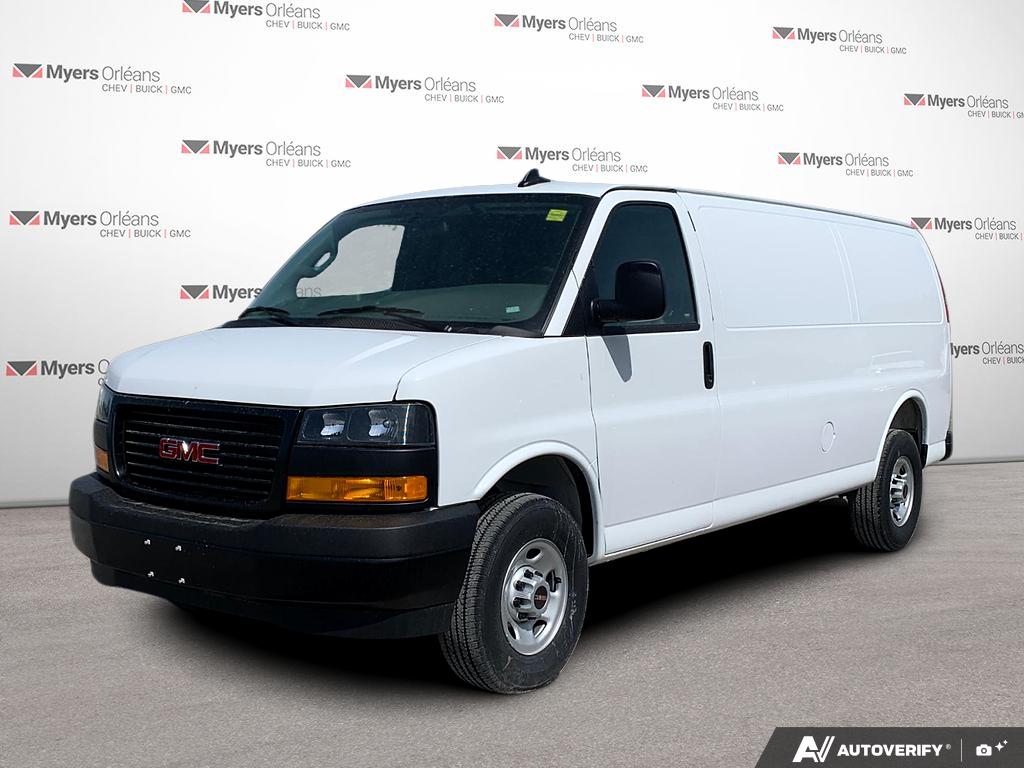 Summit White 2025 GMC Savana Cargo 2500 RWD Van Rear-Wheel Drive Automatic