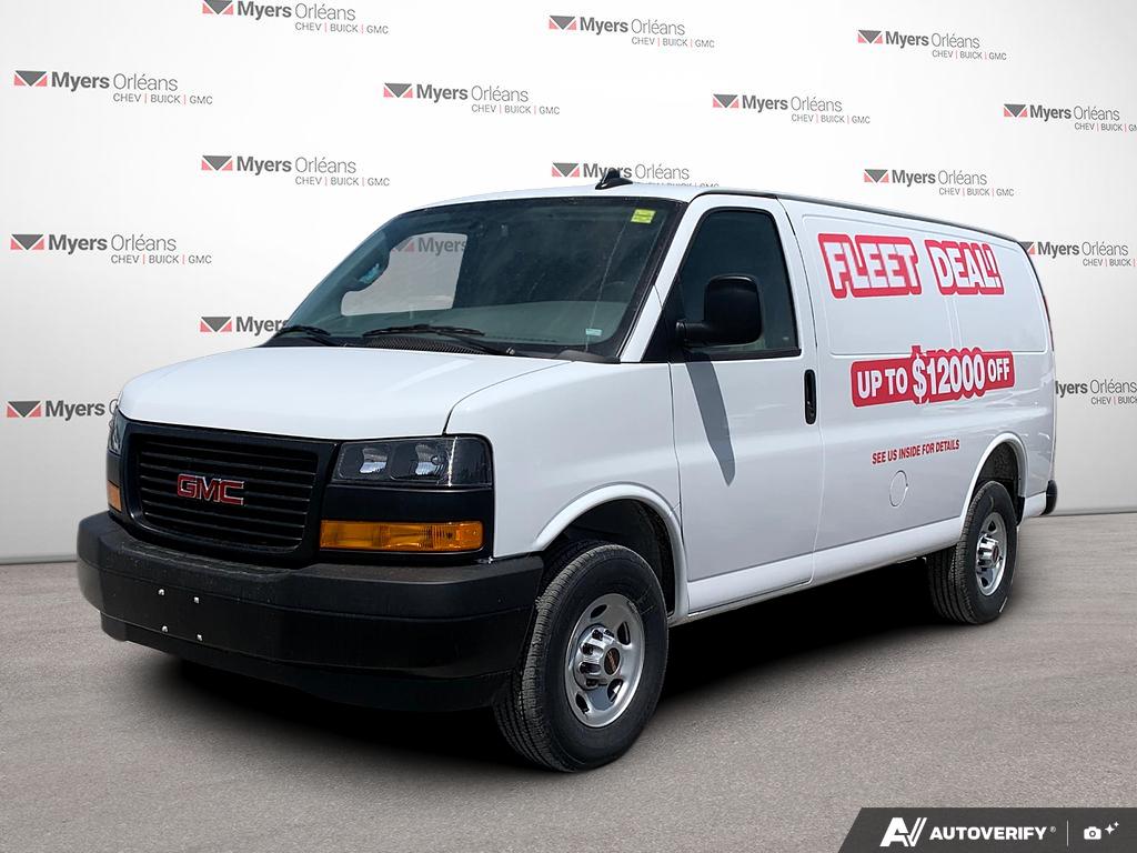 Summit White 2025 GMC Savana Cargo 2500 RWD Van Rear-Wheel Drive Automatic