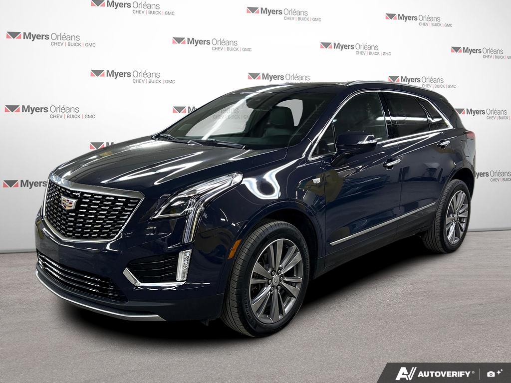 Blue/grey 2024 Cadillac XT5 SUV / Crossover Four-Wheel Drive Automatic