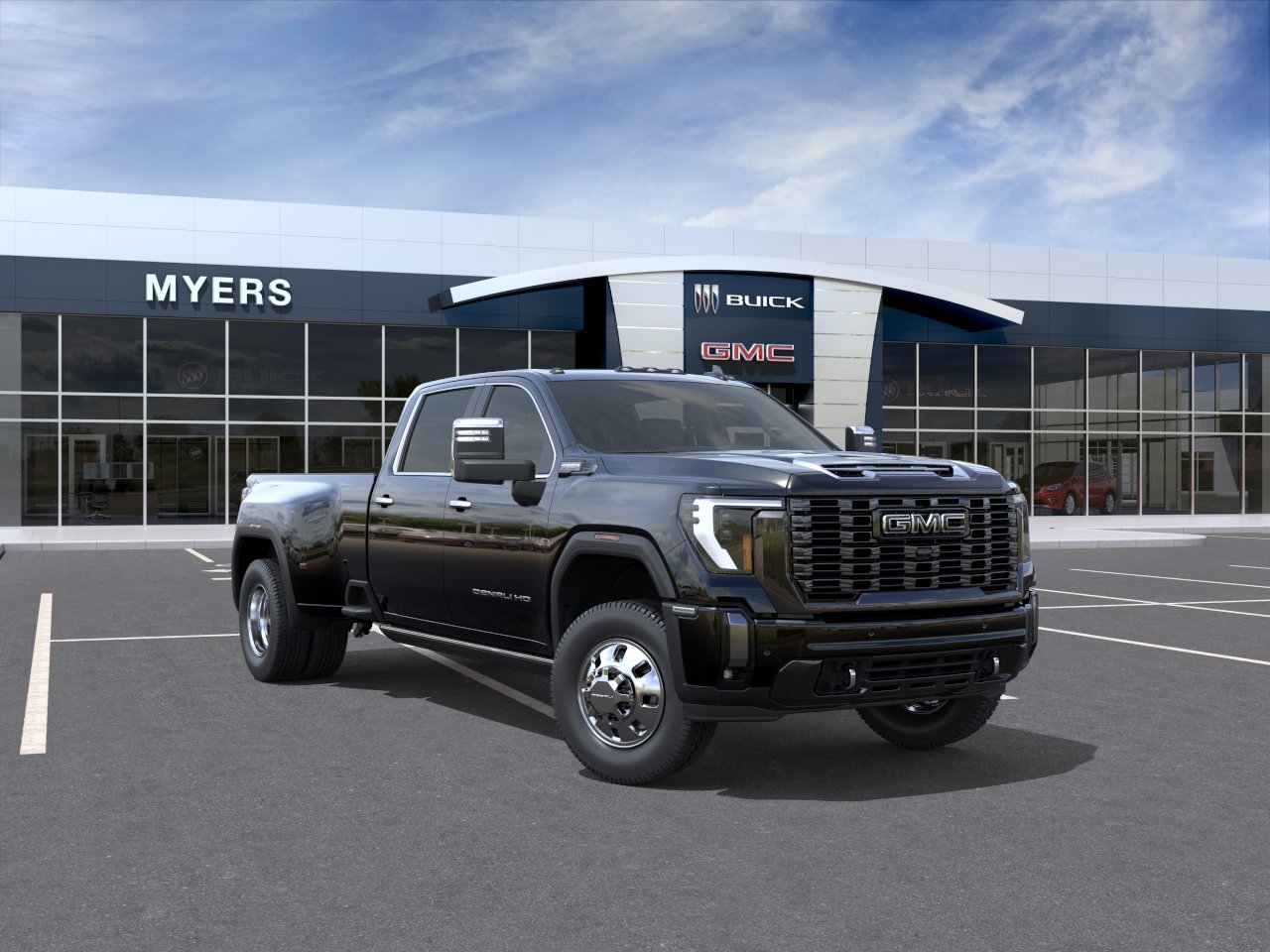 Onyx Black 2026 GMC Sierra 3500HD Pickup Truck Four-Wheel Drive Automatic