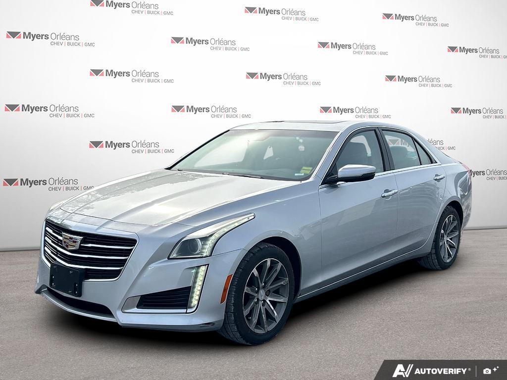Silver 2016 Cadillac CTS Sedan All-Wheel Drive Automatic