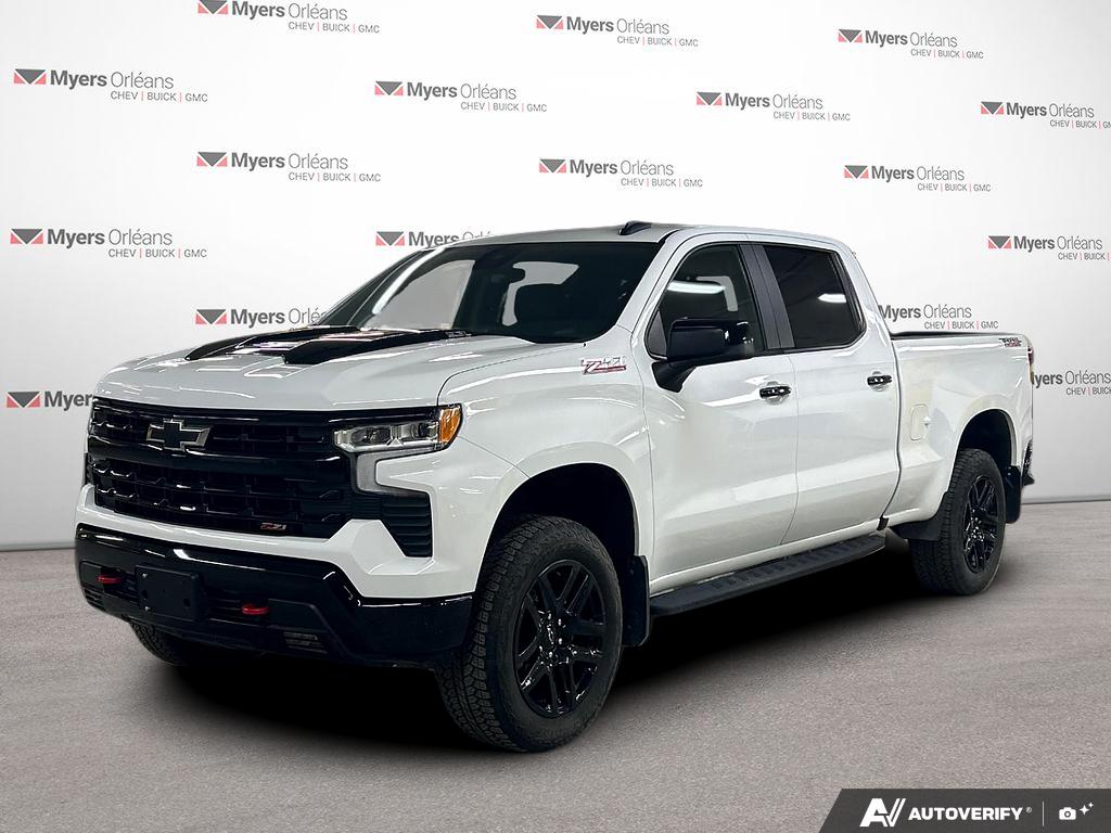 White 2024 Chevrolet Silverado 1500 Pickup Truck Four-Wheel Drive Automatic