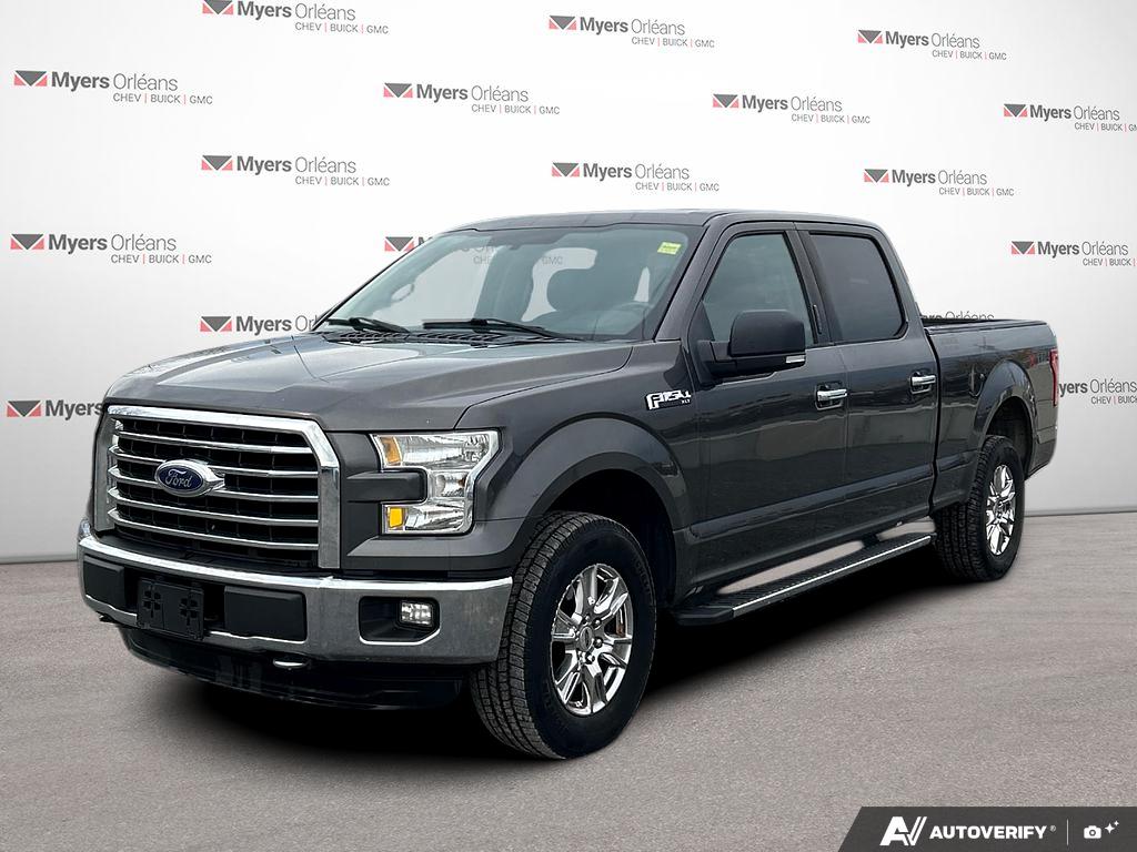 Gray 2015 Ford F-150 Pickup Truck Four-Wheel Drive Automatic