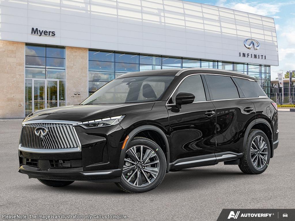Mineral Black Pearl 2026 INFINITI QX60 Luxe AWD SUV / Crossover All-Wheel Drive Automatic