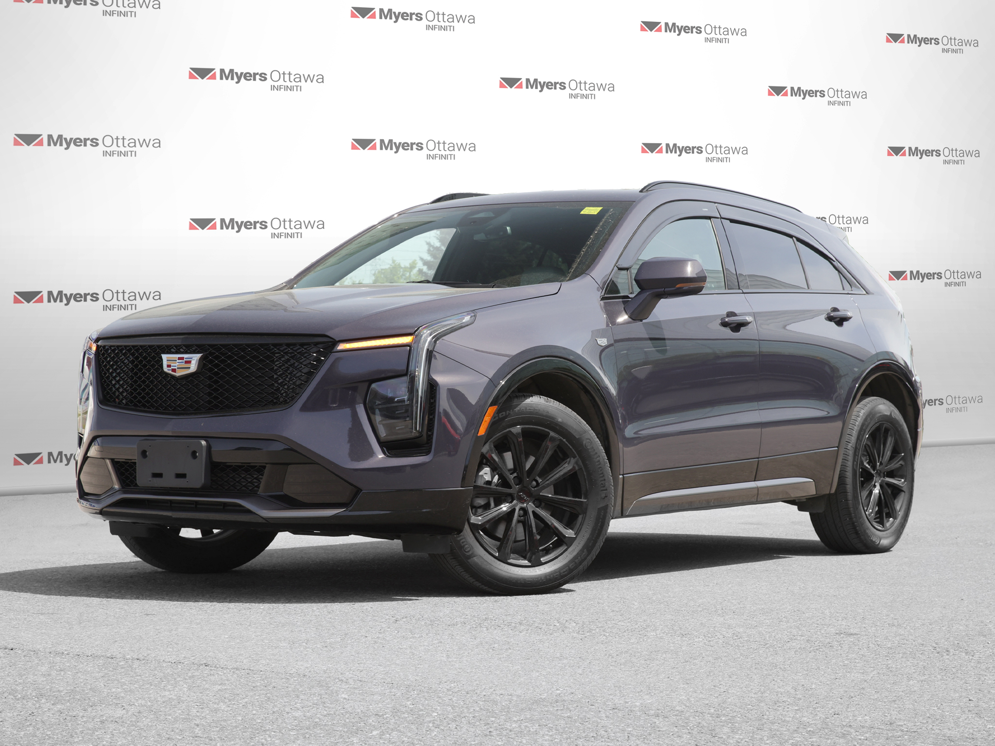 Midnight Sky Me 2024 Cadillac XT4 Sport AWD SUV / Crossover Four-Wheel Drive Automatic