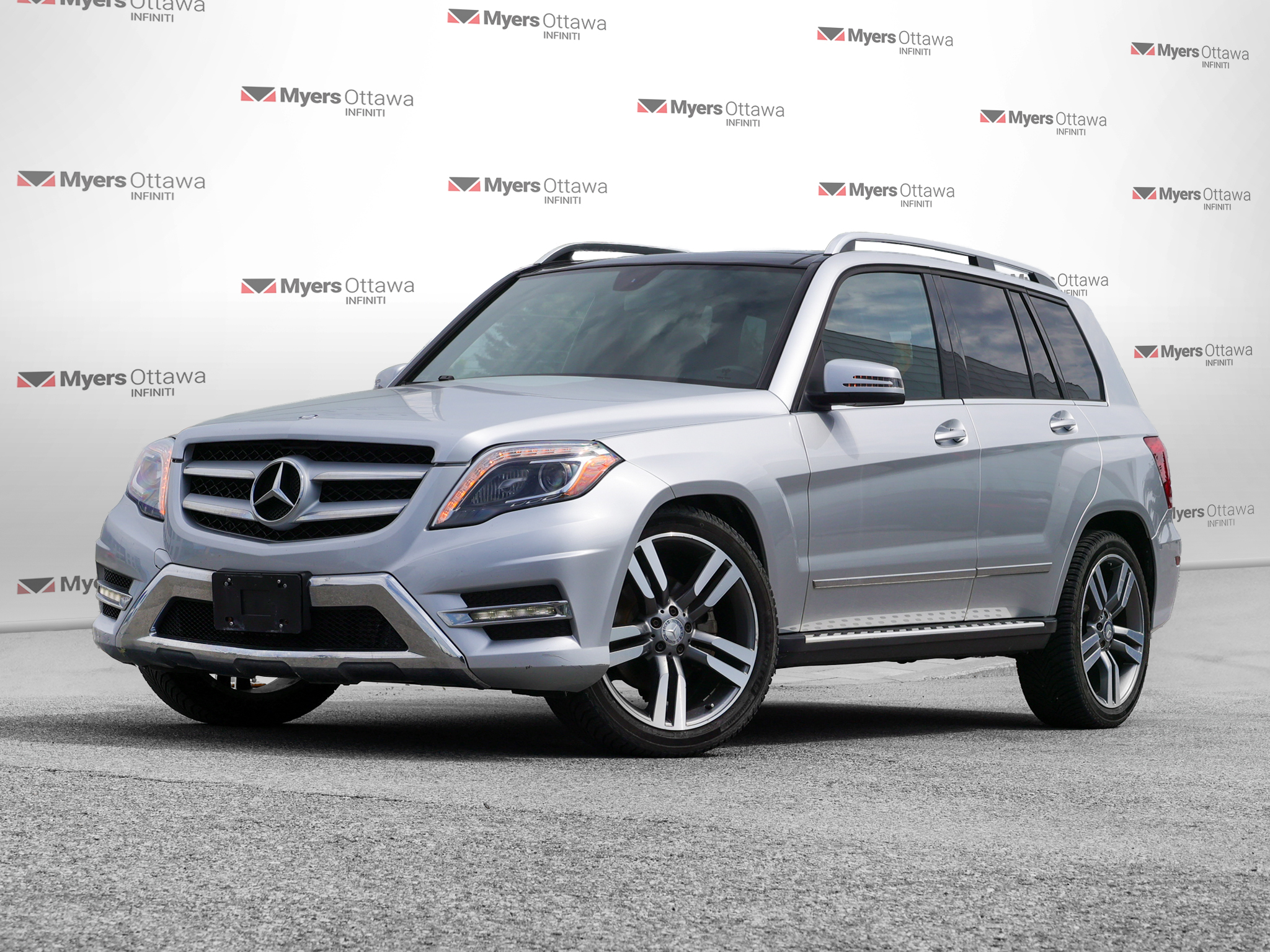 Silver 2015 Mercedes-Benz GLK SUV / Crossover All-Wheel Drive Automatic