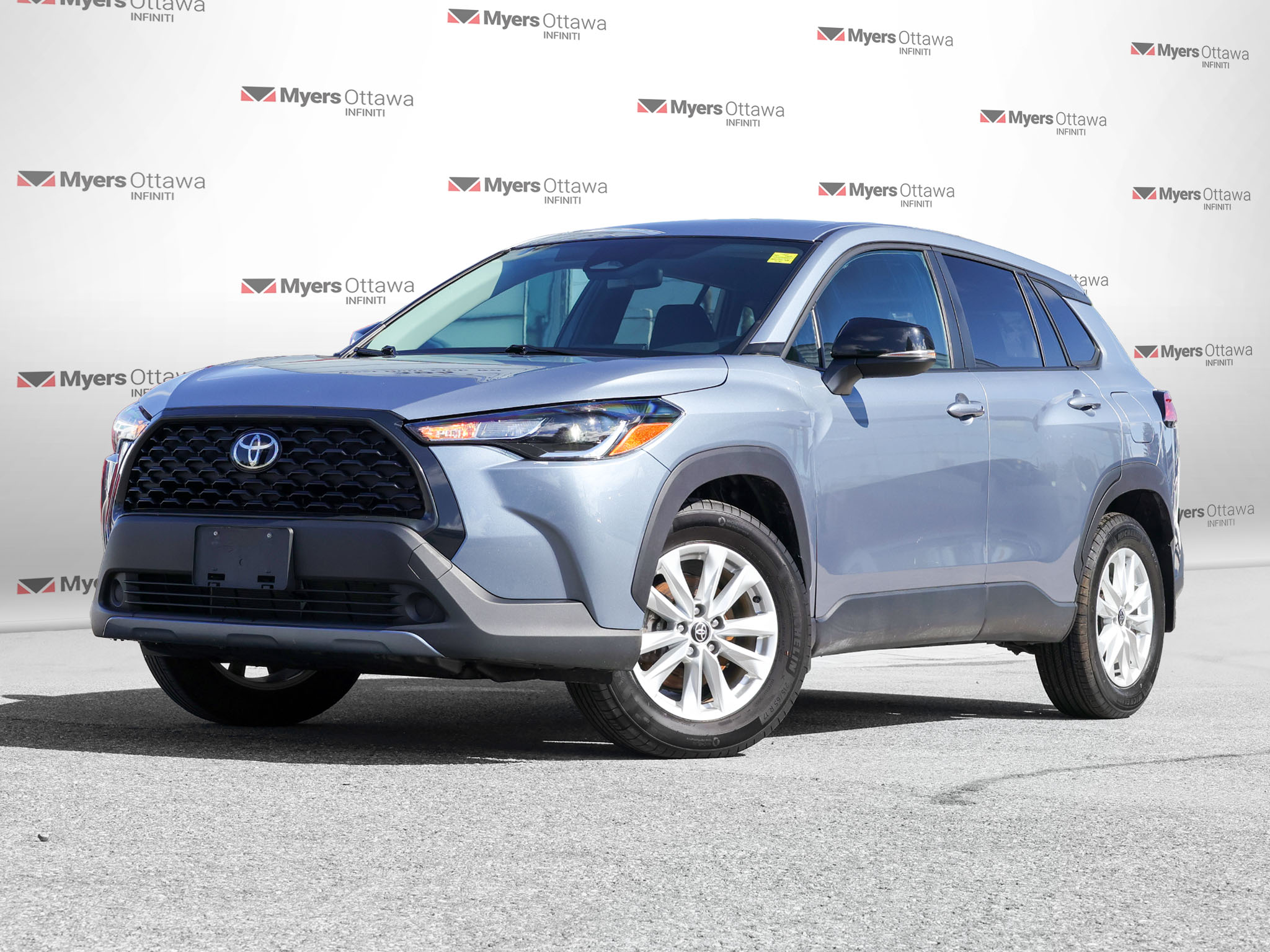 Blue Crush Meta 2025 Toyota Corolla Cross SUV / Crossover All-Wheel Drive Automatic