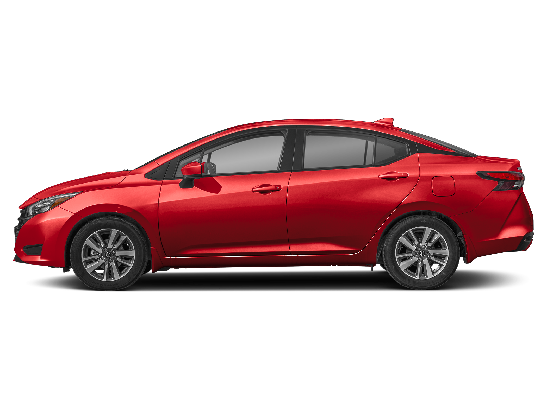 Red (Scarlet Ember P) 2025 Nissan Versa Sedan Front-Wheel Drive Automatic