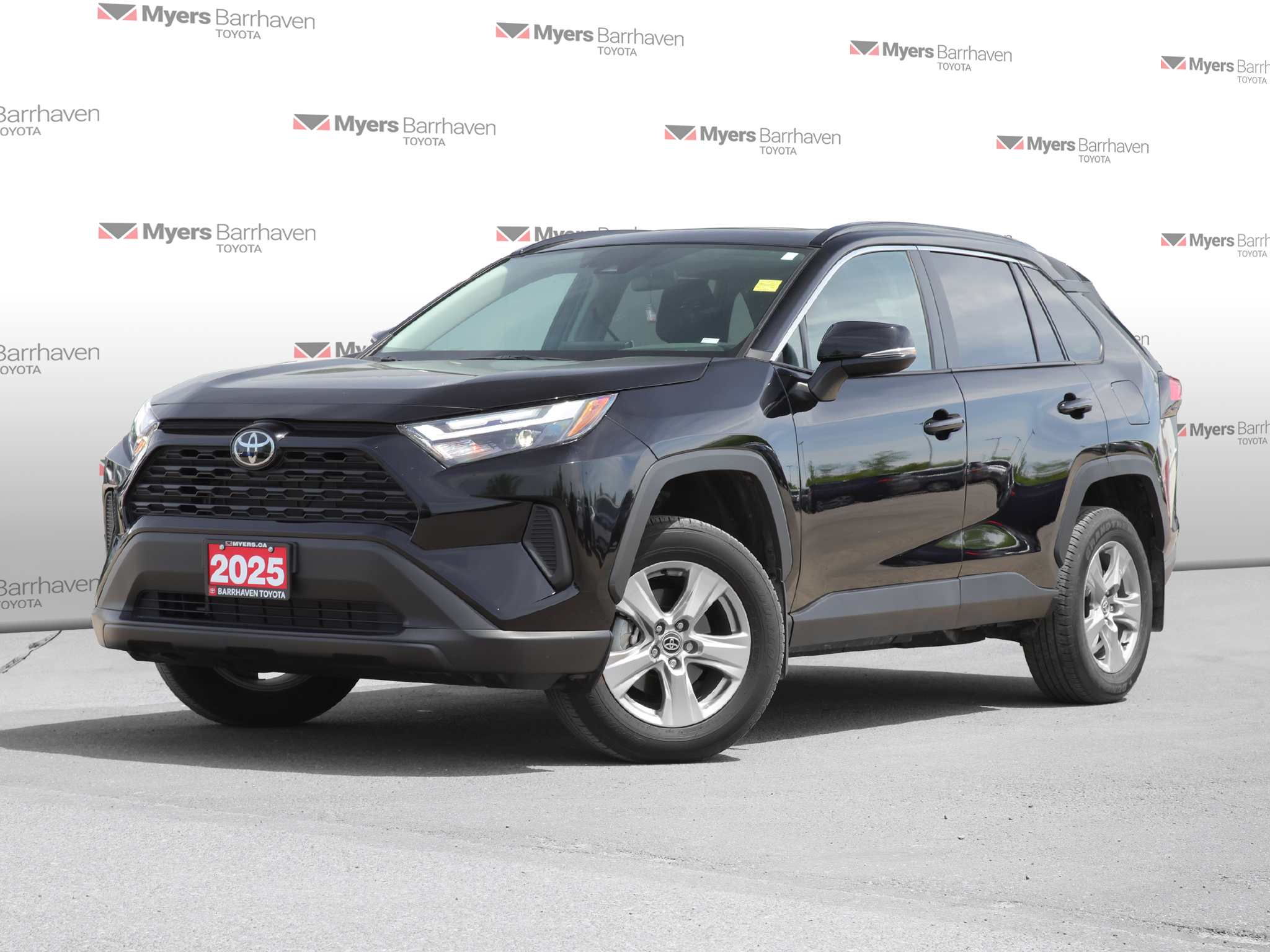 Midnight Black 2025 Toyota RAV4 XLE AWD SUV / Crossover All-Wheel Drive Automatic