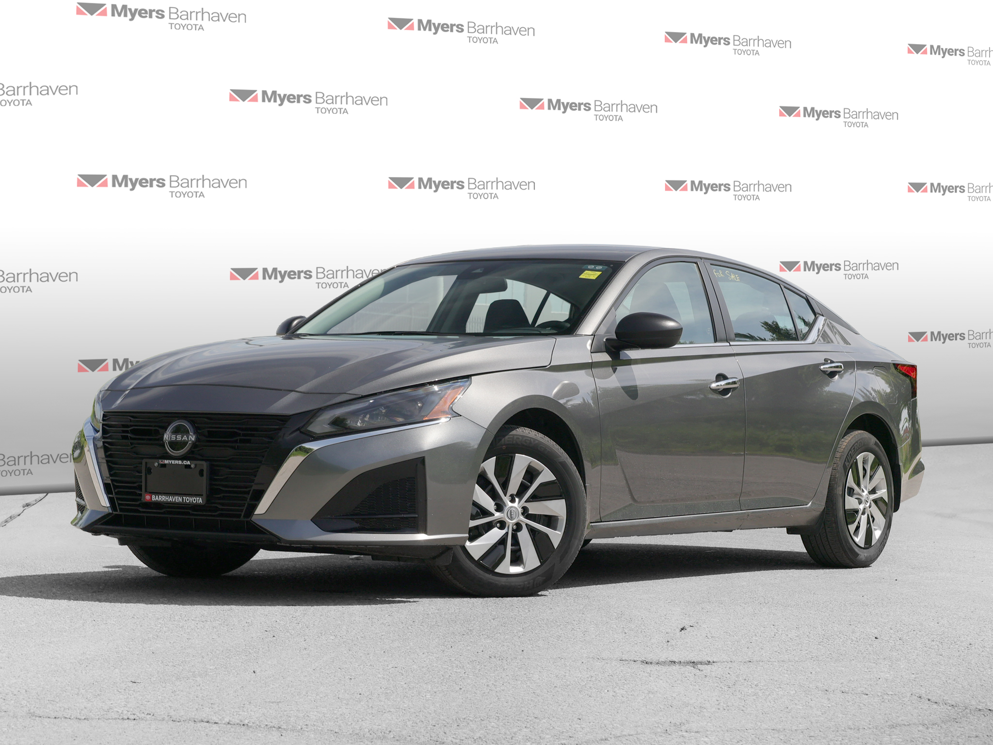 Gun Metal Metallic 2025 Nissan Altima 2.5 S AWD Sedan Automatic
