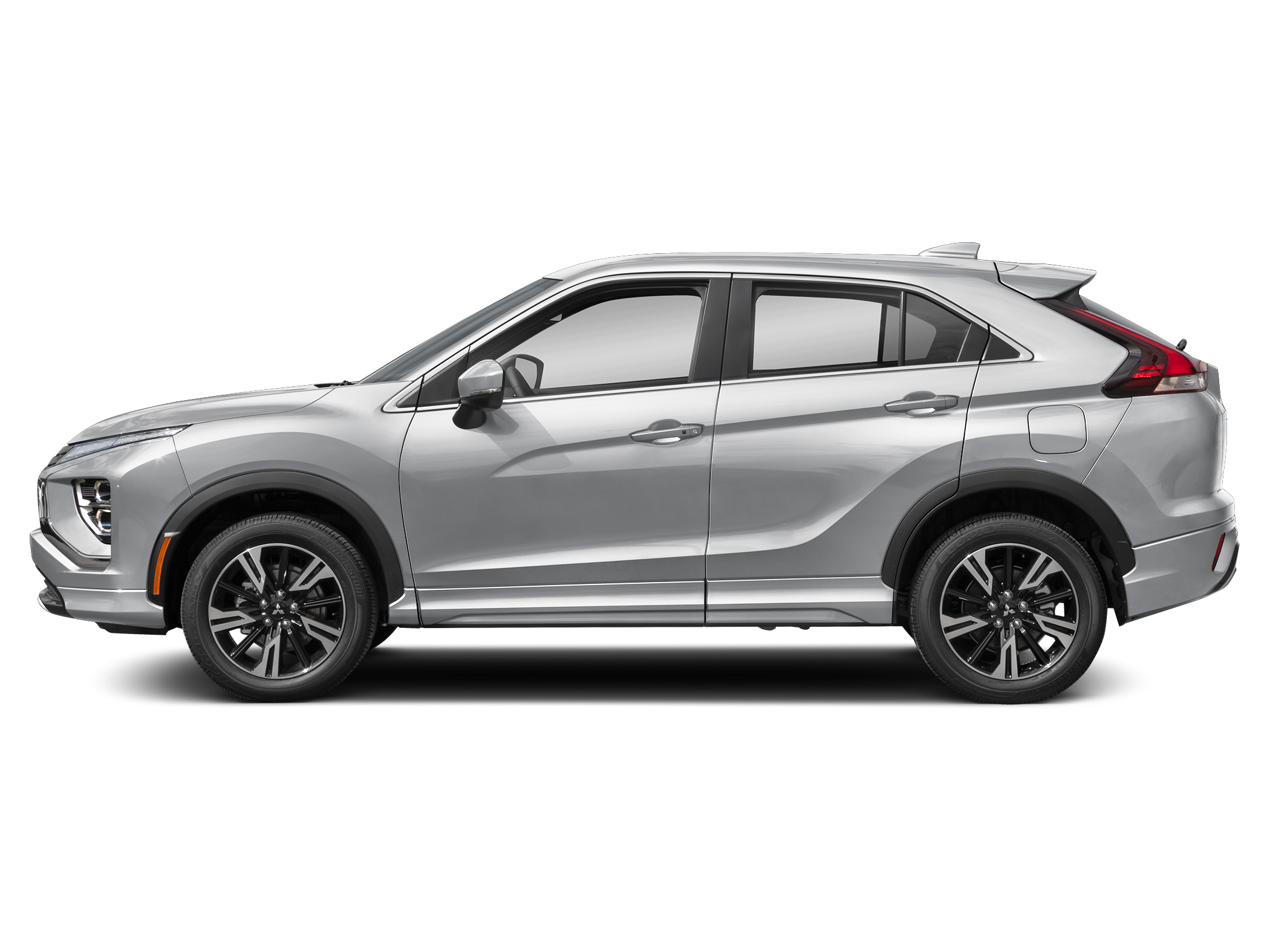 Silver 2025 Mitsubishi Eclipse Cross SUV / Crossover All-Wheel Drive Continuously Variable Transmission