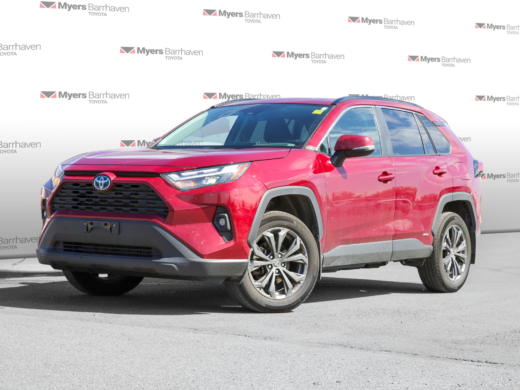 Red (Ruby Flare Pear) 2024 Toyota RAV4 Hybrid SUV / Crossover All-Wheel Drive Automatic