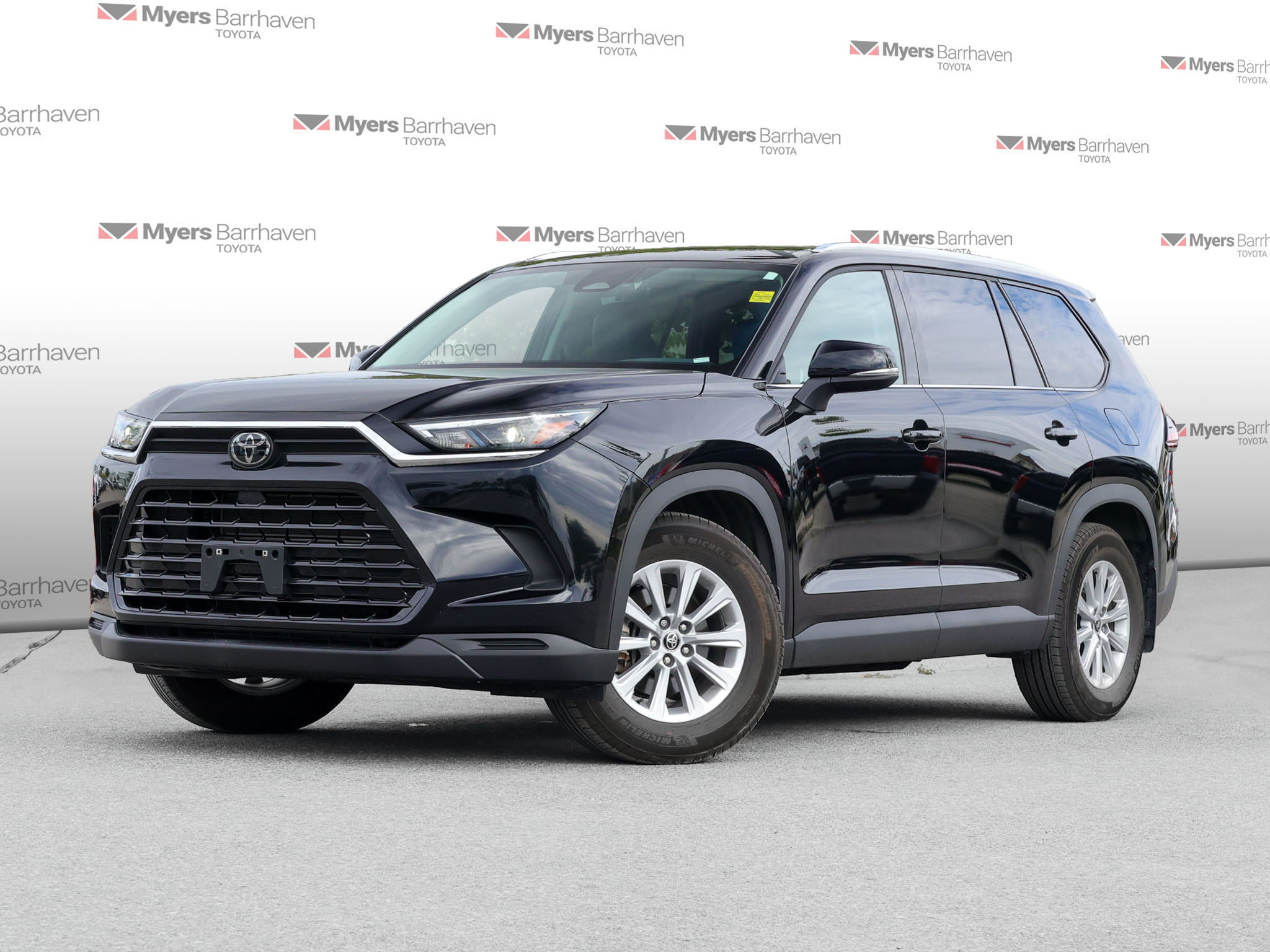 Midnight Black 2026 Toyota Grand Highlander Hybrid SUV / Crossover All-Wheel Drive Automatic