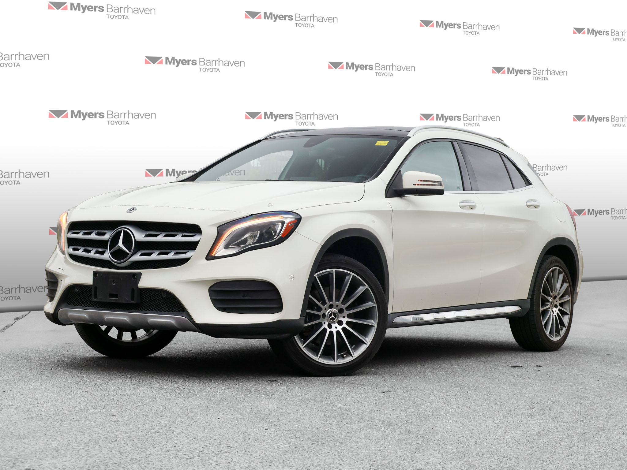 Polar White 2018 Mercedes-Benz GLA SUV / Crossover All-Wheel Drive Automatic