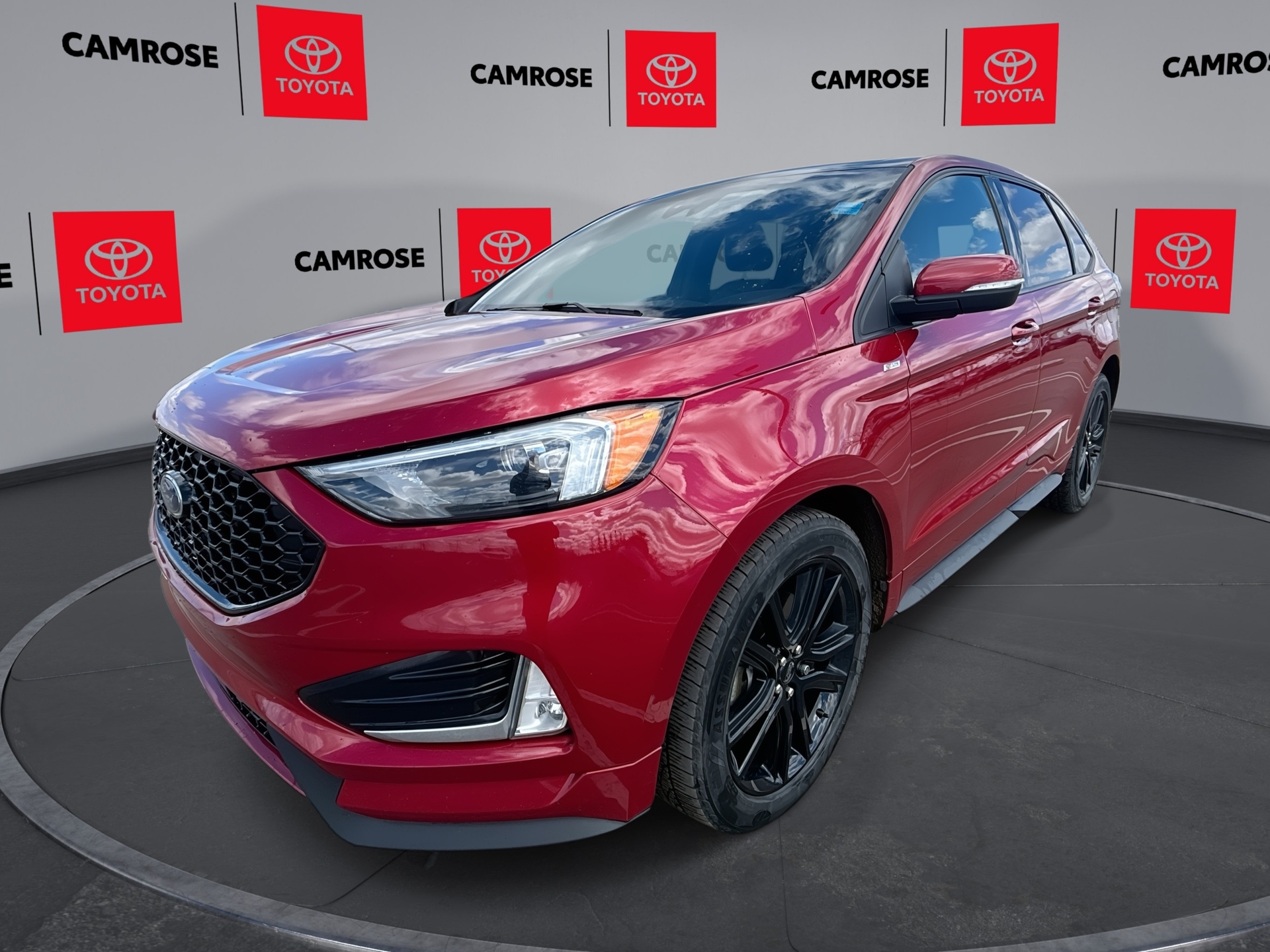 Red 2020 Ford Edge ST Line AWD SUV / Crossover All-Wheel Drive Automatic
