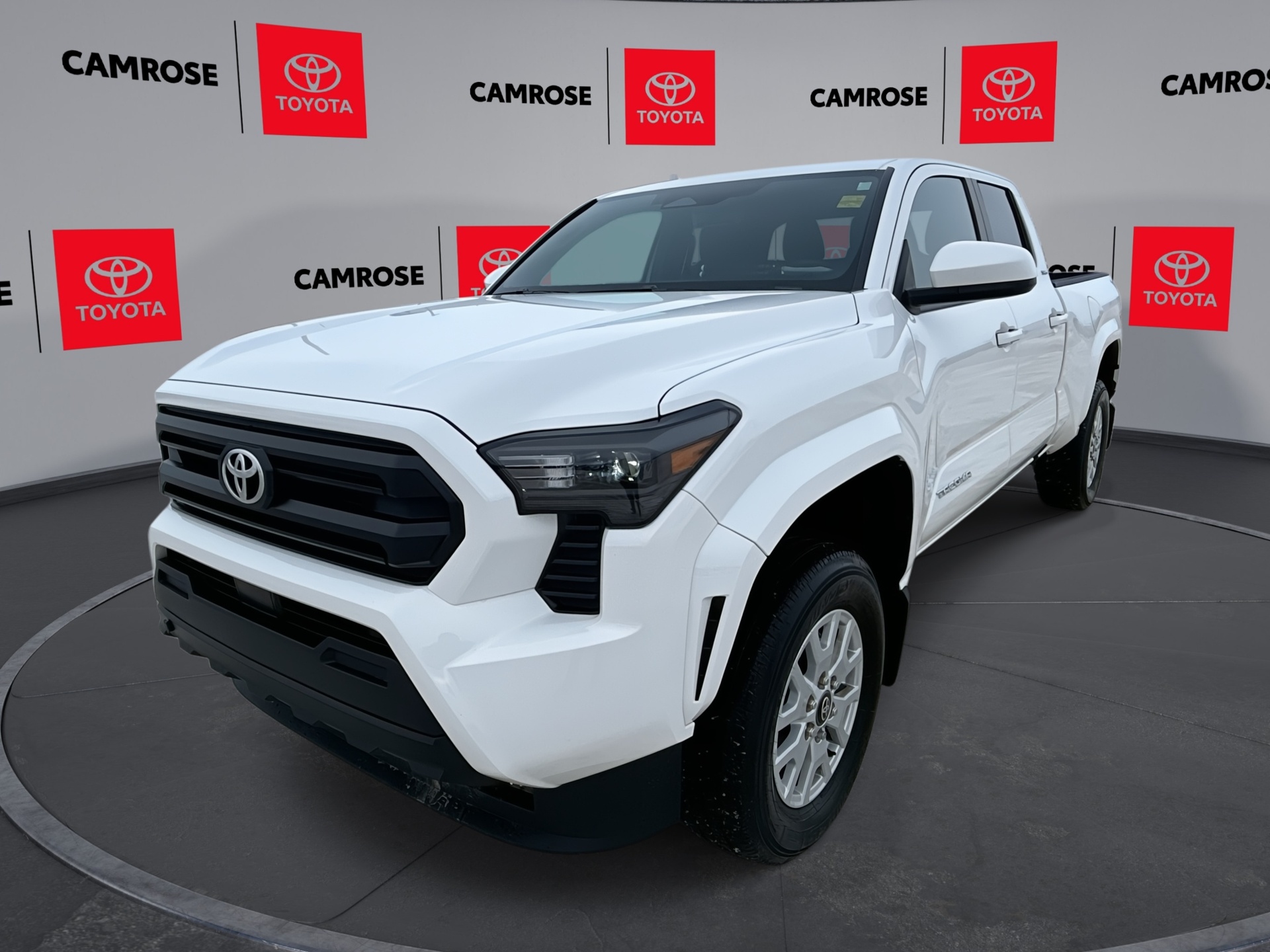 White 2024 Toyota Tacoma Pickup Truck Automatic