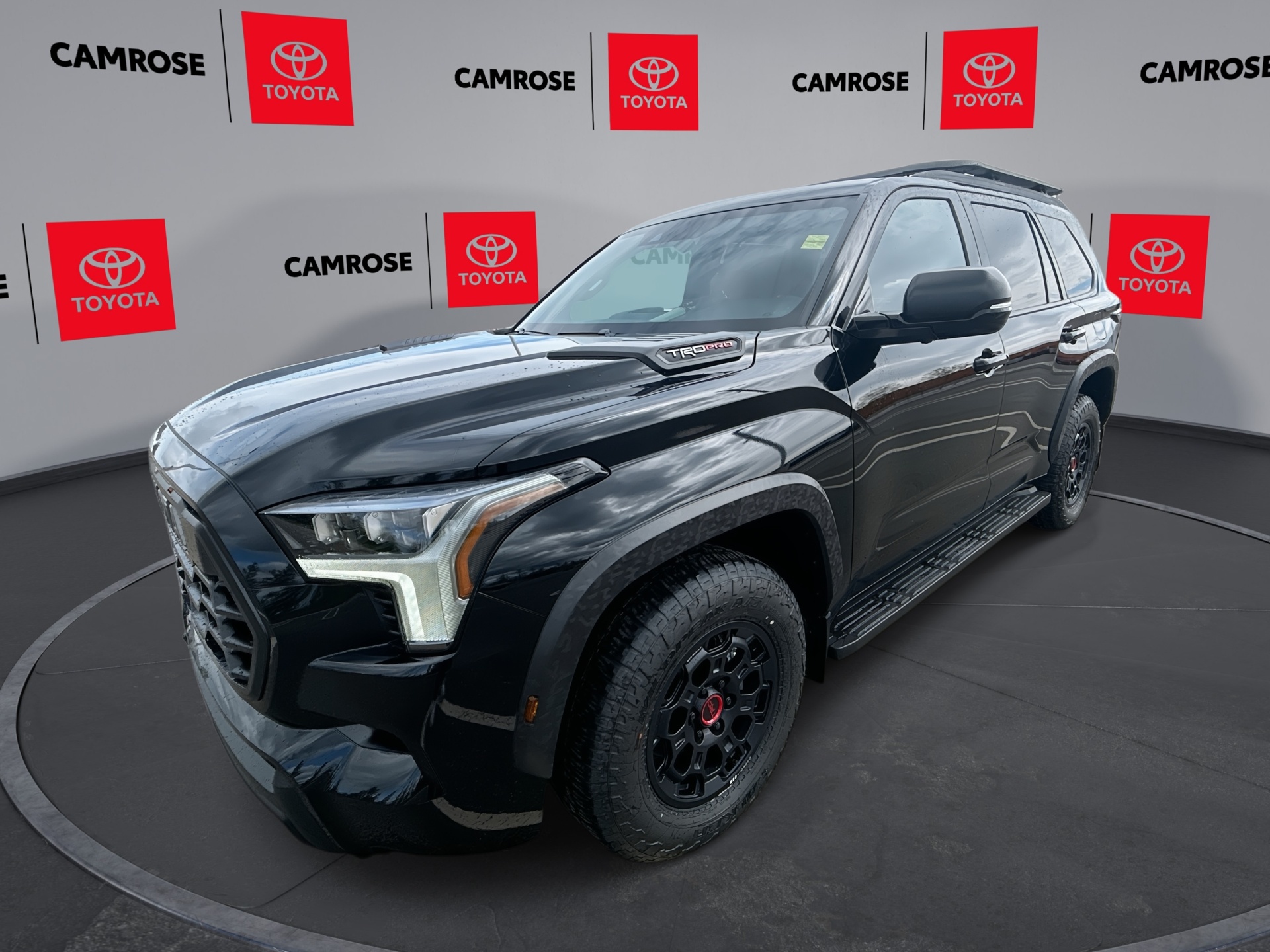 Midnight Black Metallic 2026 Toyota Sequoia SR5 TRD Off Road 4WD SUV / Crossover Automatic