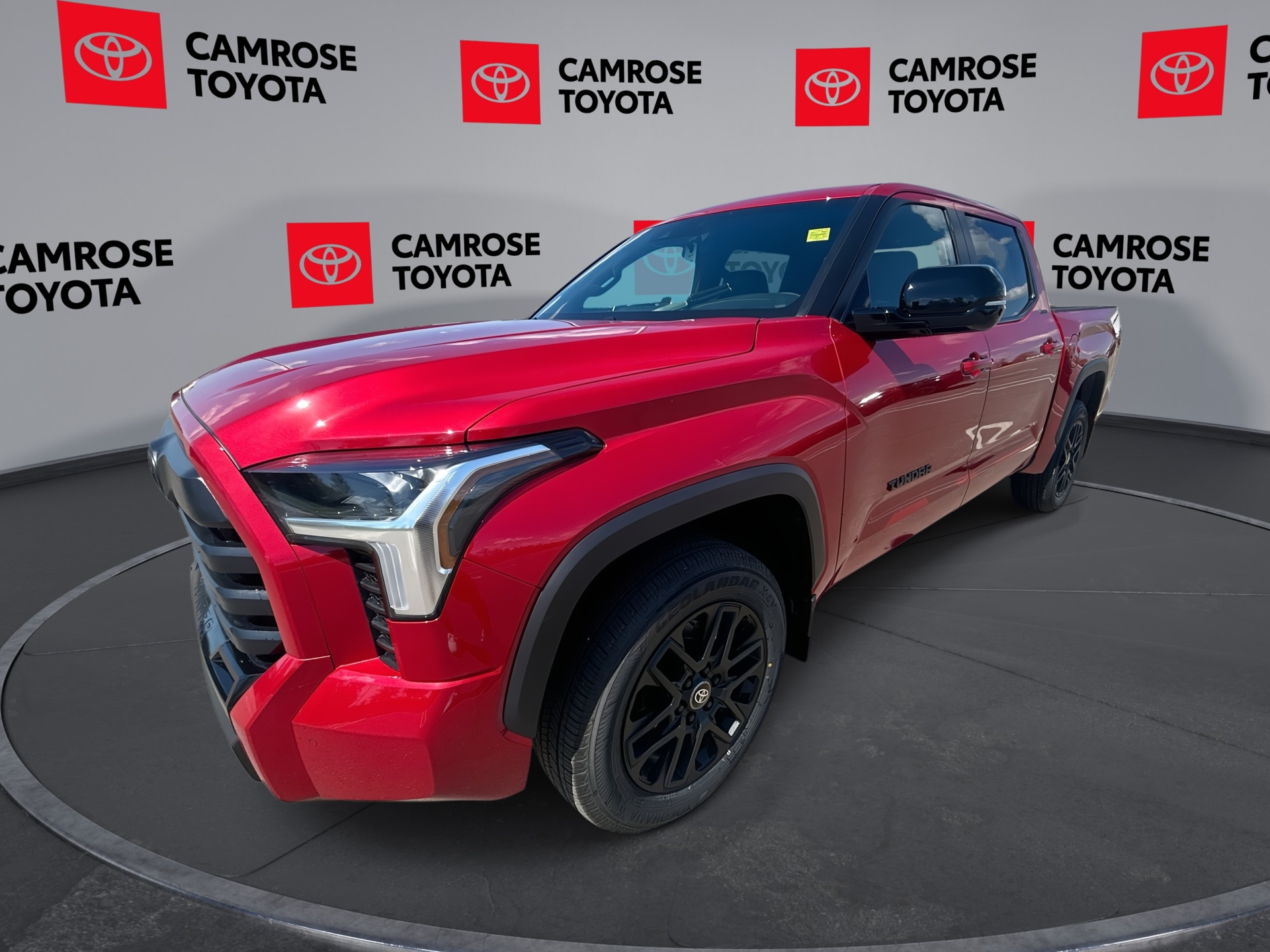 Supersonic Red 2026 Toyota Tundra Pickup Truck Four-Wheel Drive Automatic