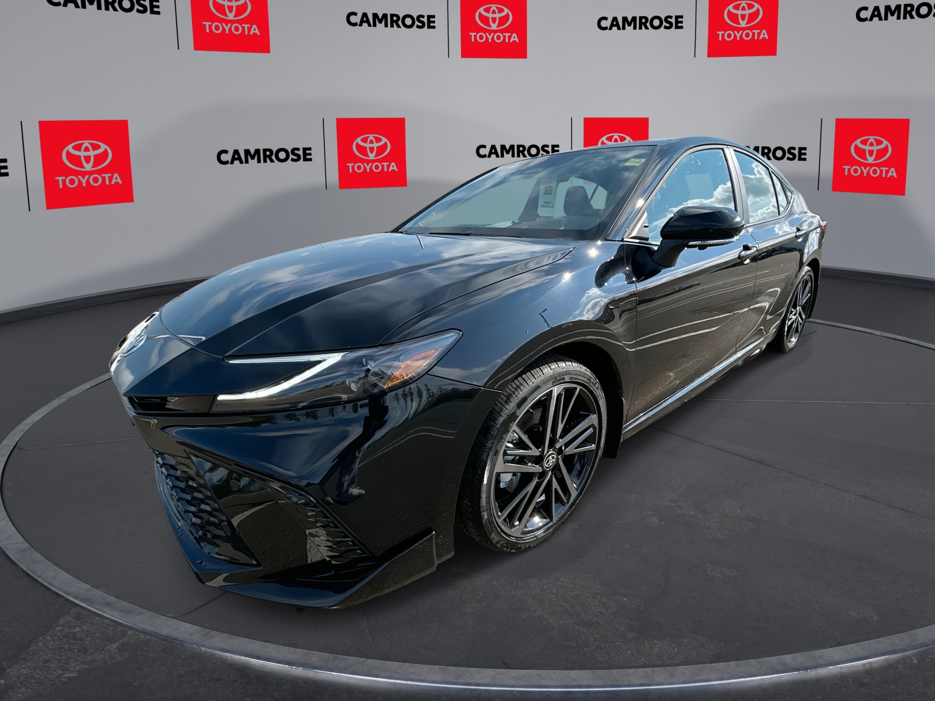 Midnight Black Metallic 2026 Toyota Camry Sedan All-Wheel Drive Automatic
