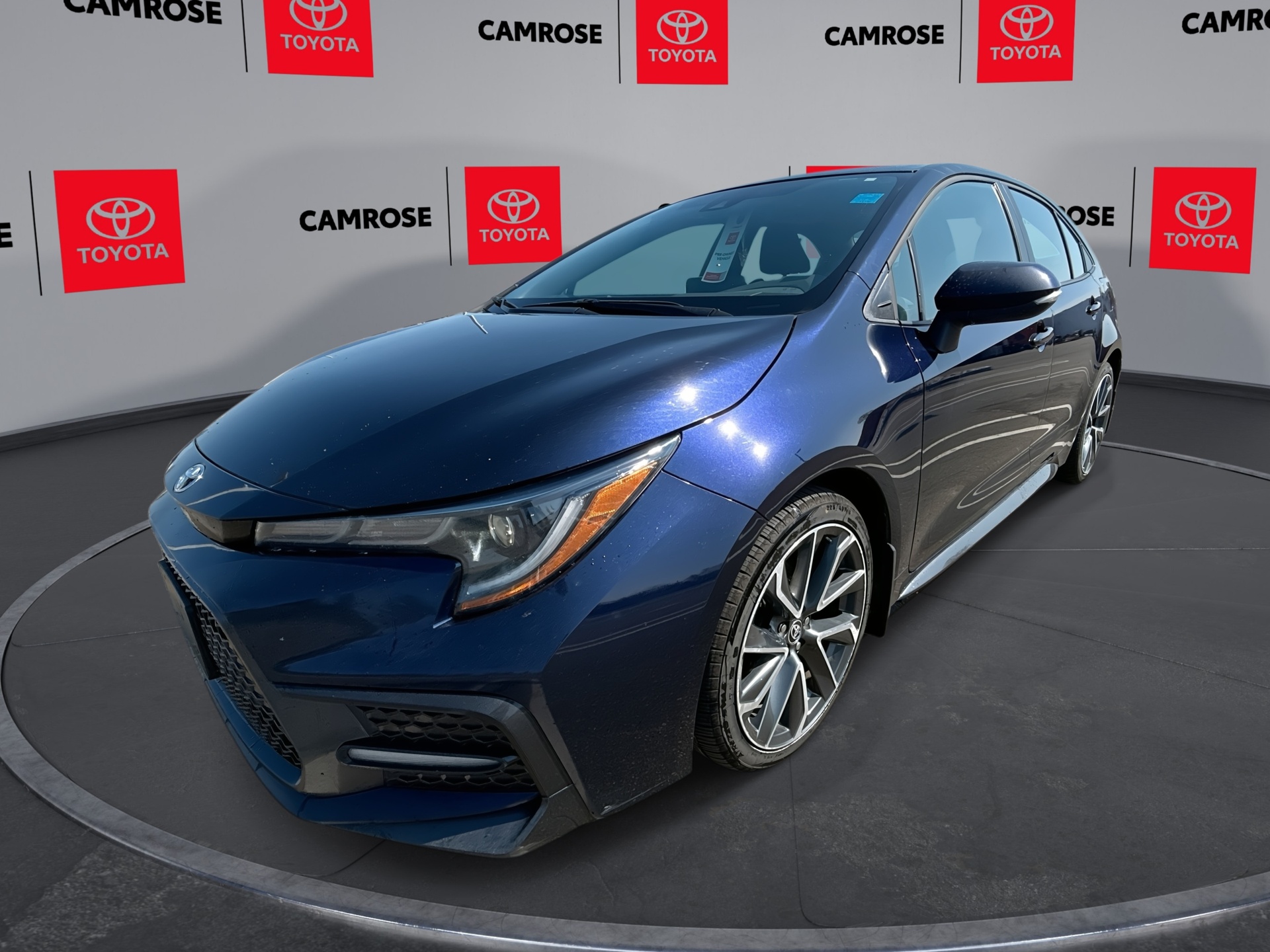 Blue 2021 Toyota Corolla Sedan Front-Wheel Drive Automatic