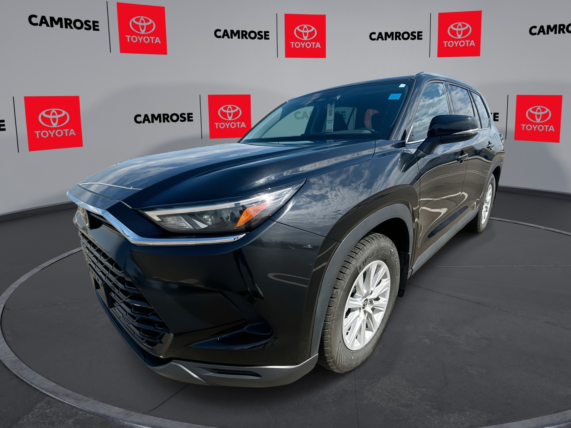 Midnight Black Metallic 2026 Toyota Grand Highlander Hybrid SUV / Crossover All-Wheel Drive Automatic