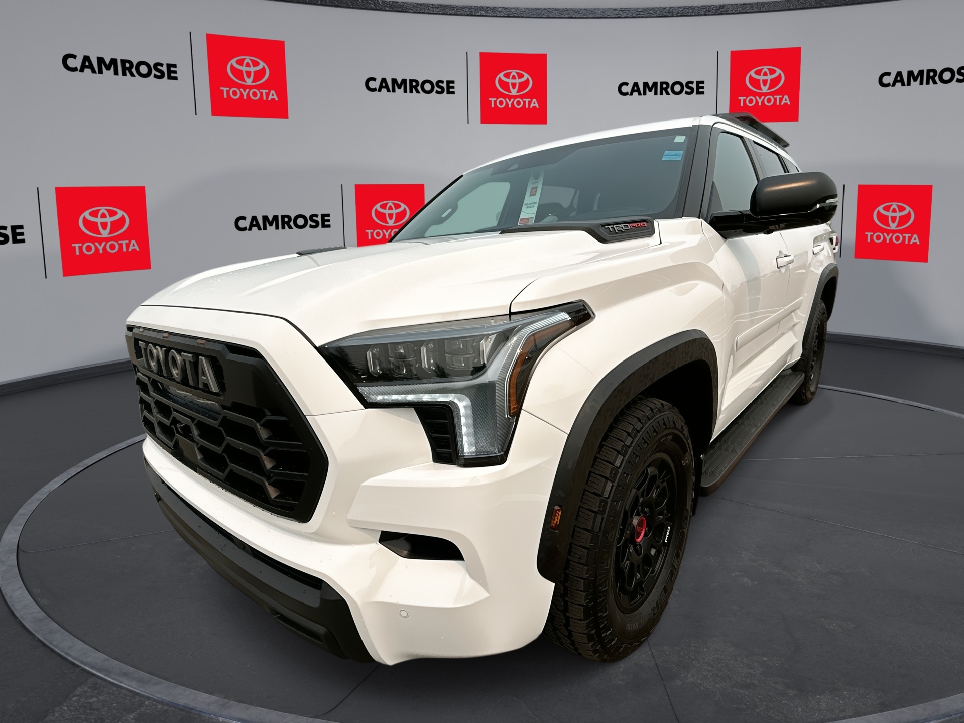 White 2024 Toyota Sequoia SUV / Crossover Four-Wheel Drive Automatic